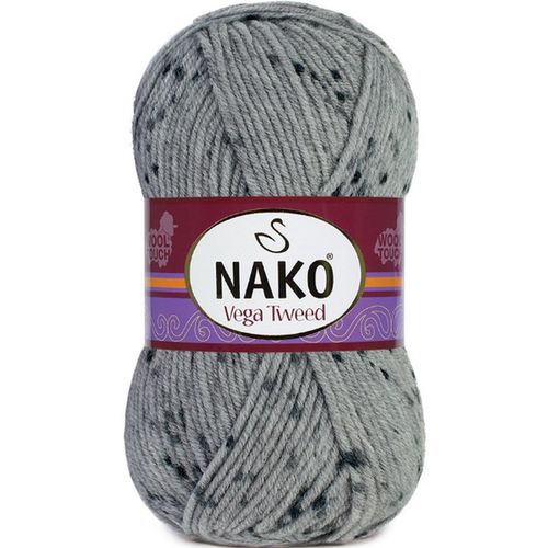 nako markasına ait 35047 kodlu vega tweed örgü ipi